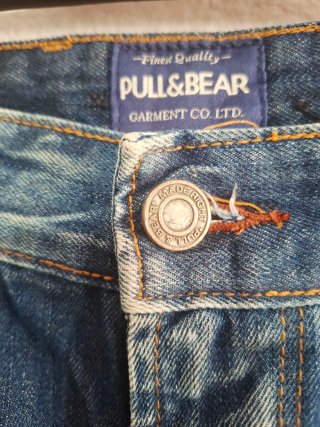 Bermudas vaqueras Pull&Bear desgastadas