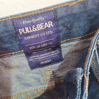 Bermudas vaqueras Pull&Bear desgastadas