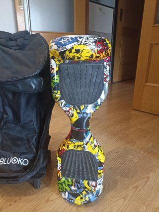 Hoverboard con asiento y mochila