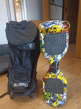 Hoverboard con asiento y mochila