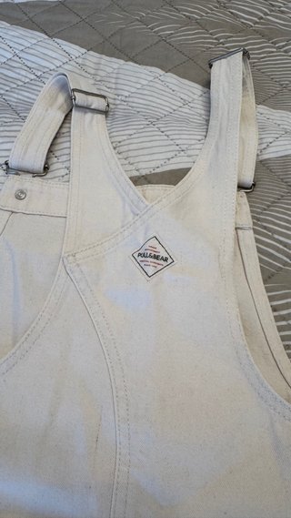Peto blanco vaquero