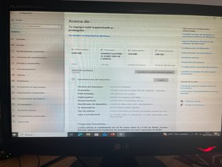 Lenovo ThinkCentre + Monitor LG 19