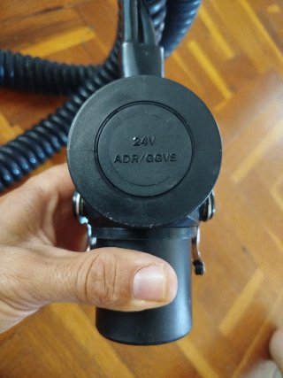 Cable para semirremolque en espiral