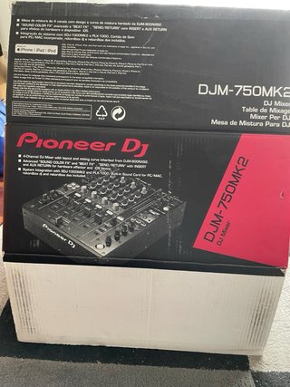 Mesa de mezclas Pioneer DJM-750MK2 trato en mano