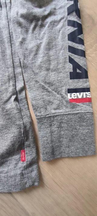 Jersey Levi's Gris Manga Larga