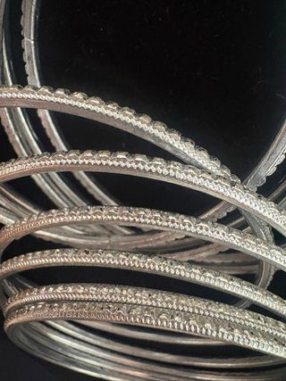 Set 12 bracciali argento