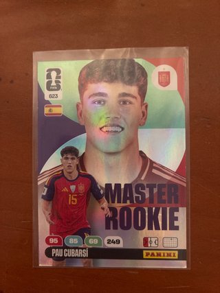 Pau Cubarsí Master Rookie Mundial Panini