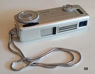 Minolta-16 MG Macchina Fotografica Argento