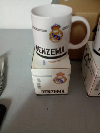 Tazas Real Madrid Benzema Higuaín Xabi Alons