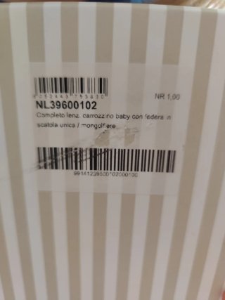 Completo lenzuola carrozzina bimba