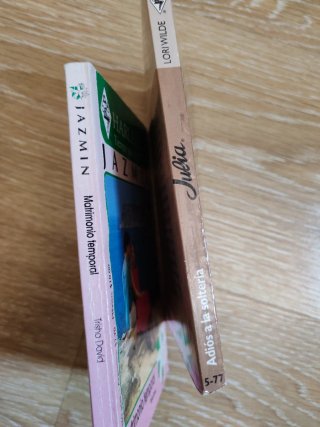 Pack de 2 mini libros bolsillo amor y romántica