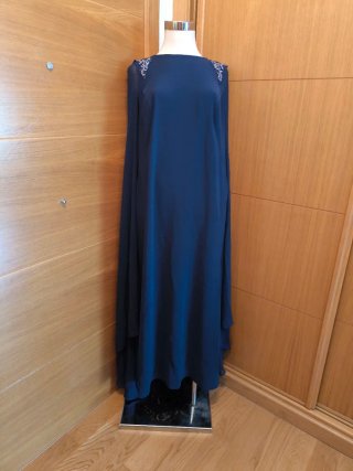 Vestido de fiesta azul