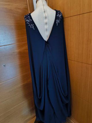 Vestido de fiesta azul
