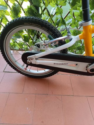 Bicicleta Woom 2 Amarilla