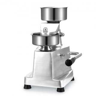 Máquina para hacer hamburguesas comerciales, moldeador de hamburguesas de 130 mm/5 pulgadas, máquina de prensa de hamburguesas de acero inoxidable de grado alimenticio, procesador de carne de coci...