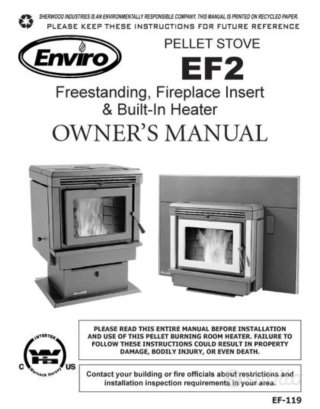 Stufa a pellet Enviro EF 2 - Come nuova
