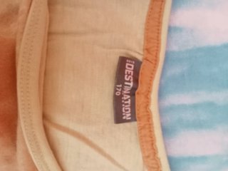 Canotta tie-dye arancione 15 anni