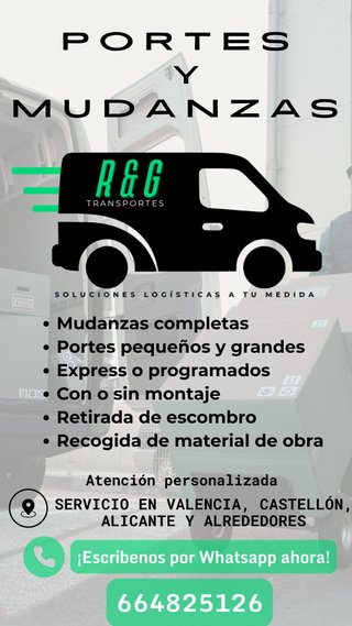 SERVICIO DE MUDANZAS Y PORTES