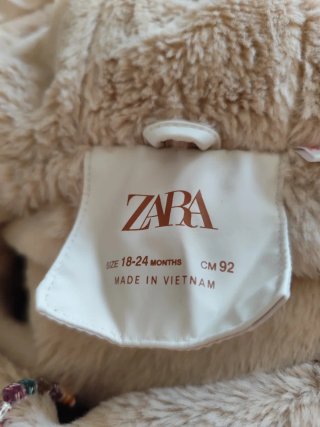 Giacca Zara bimba 18/24 mesi