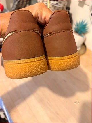 Adidas Samba Talla 39 Marrón/Amarillo