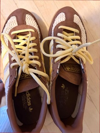 Adidas Samba Talla 39 Marrón/Amarillo