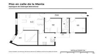 Piso en venta en Can Vidalet en Esplugues de Llobregat