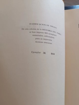 Historia del toreo.Bedoya.Elegatorre libros 1989.