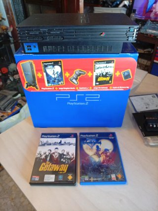 PS2 FAT Pack Kingdom Hearts y The Getaway