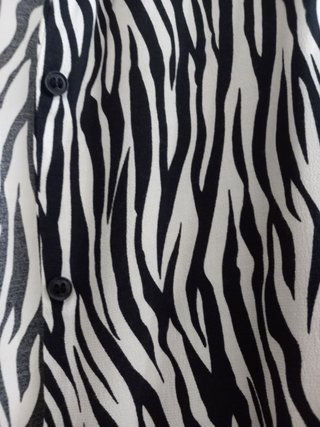 Camicia Zara zebrata vestibilità comoda