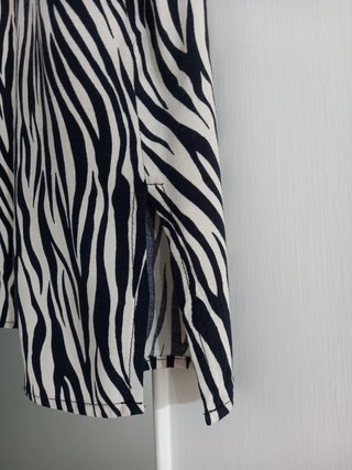 Camicia Zara zebrata vestibilità comoda
