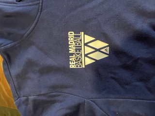 Sudadera Real Madrid Baloncesto Talla M