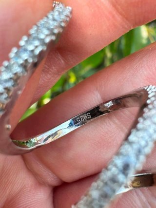 Anello Serpente Argento 925 Zircone