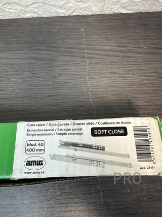 Set di 2 guide scorrevoli