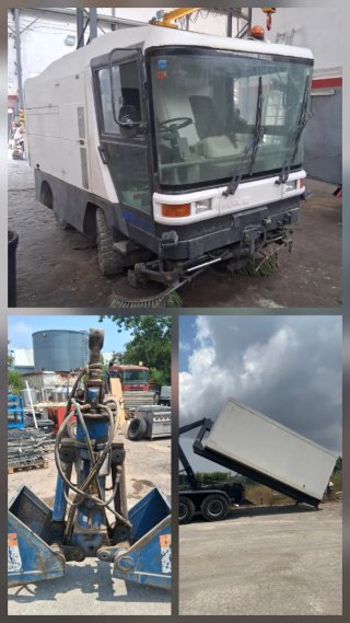 Lote de maquinaria industrial