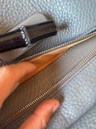 Bolso Gucci Bamboo Gris