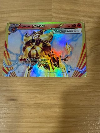 Carta Pokémon Pyroar BREAK 160 HP