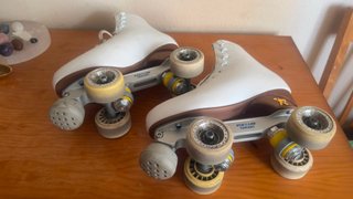 Patines artísticos blancos Roll Line Variant