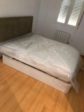 Canapé ABATIBLE colchón VISCO Cama Canapé 90 135
