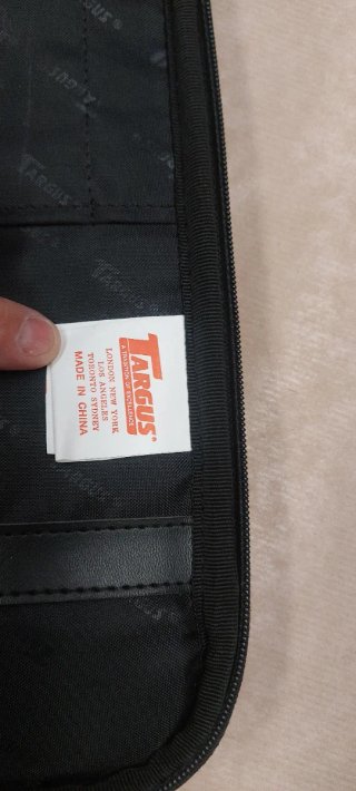 Maletín técnico Targus negro a estrenar