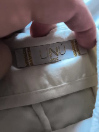 Pantalón corto blanco de encaje