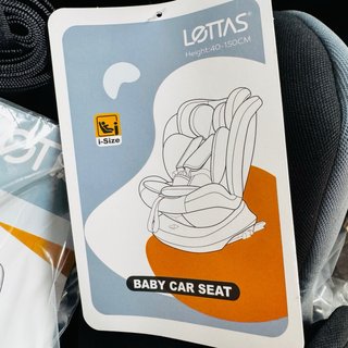 Silla Coche Bebé LETTAS i-Size ISOFIX