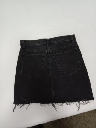 Minifalda Mango Negra
