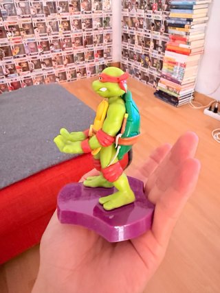 Figura Raphael Tortugas Ninja Nickelodeon