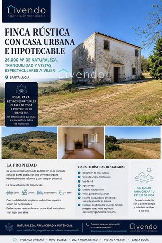 Casa en venta en Vejer de la Frontera