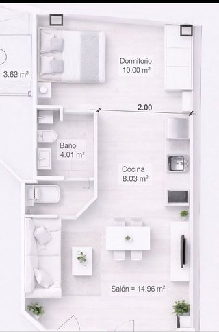 Piso en venta en Santa Rosa - Valdeolleros en Córdoba