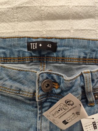 Pantalón corto vaquero TEX Talla M/38