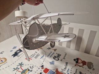 Lámpara infantil avión