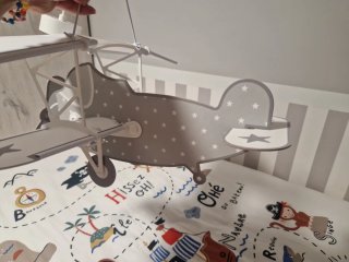 Lámpara infantil avión