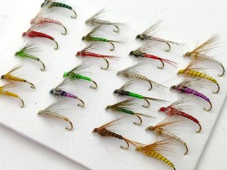 24 Moscas Leonesas Saltonas Pesca