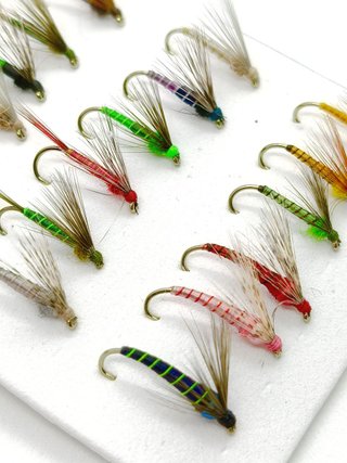 24 Moscas Leonesas Saltonas Pesca
